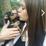 nina dobrev et son chien