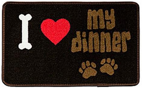 tapis pour gamelle pour chien